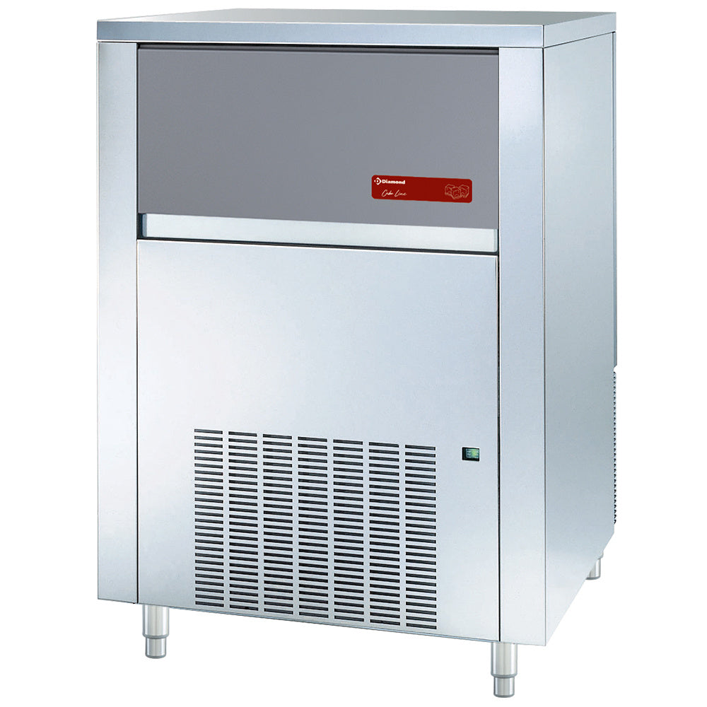 Eiswürfelbereiter CUBO ICE 152 kg, mit 65-kg-Vorratsbehälter – WASSER ...